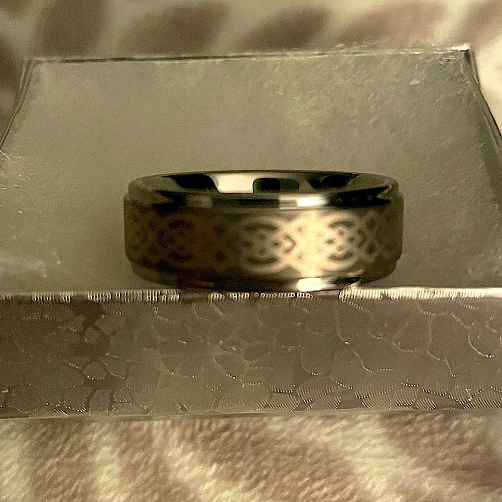 Titanium Carbide Men’s Wedding Band